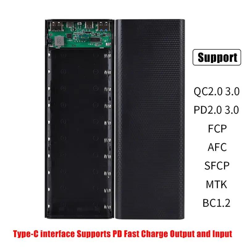 QC3.0/5V  USB 10*18650   ̽,  ÷ ȭ ޴ ȭ  ͸ Ȧ   20